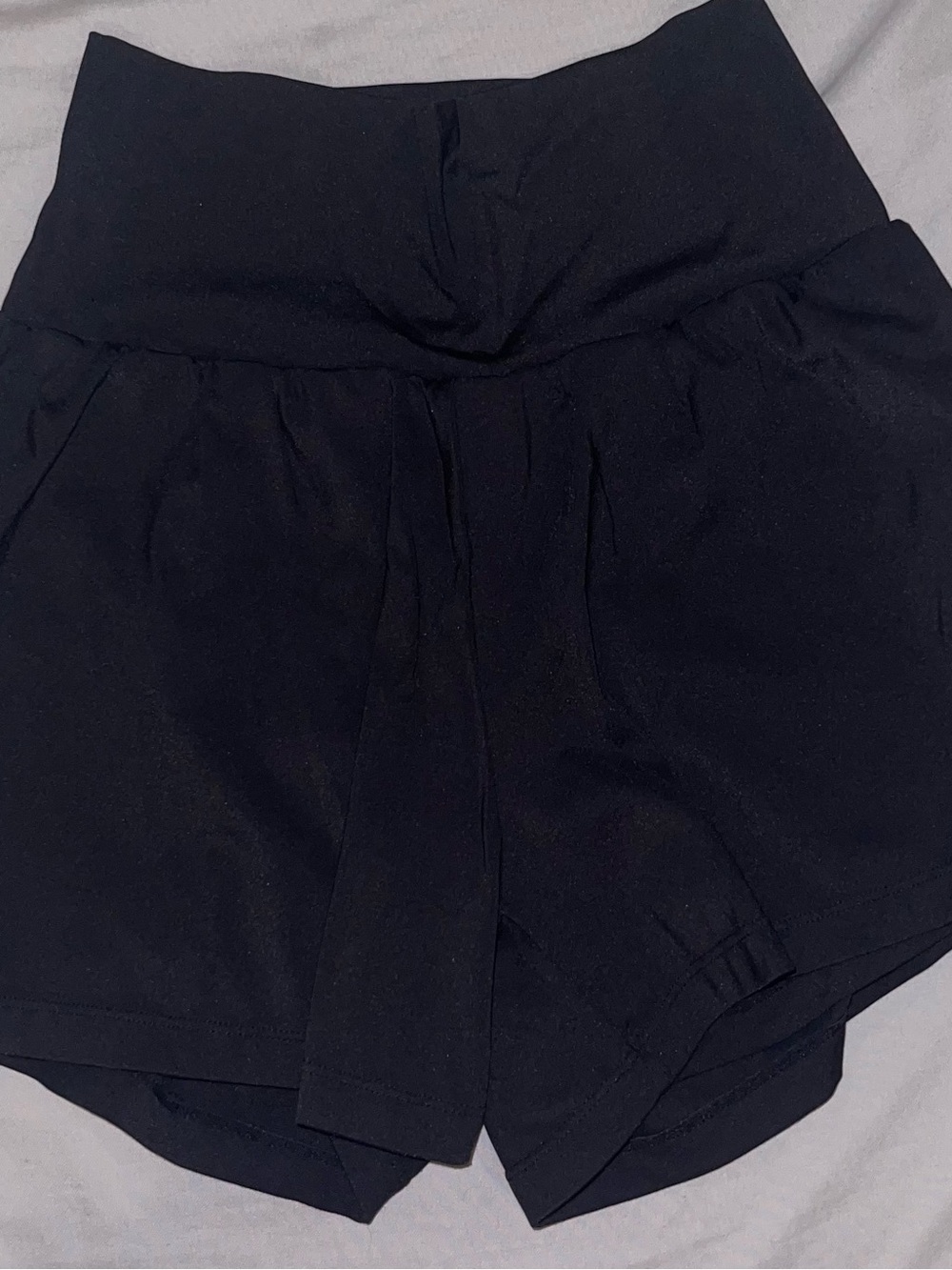 HALARA Black High-Waist Athletic Shorts NWOT